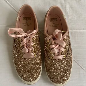 Rose gold Kate Spade Keds
